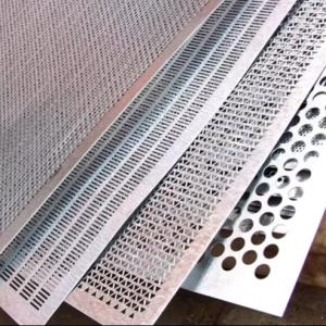 Stainless Steel Metal Plates with Round / Square /Hexagonal Holes