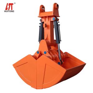 Quality Excavator Parts CE Certifide Huitong Clamshell Bucket for 36-40 Ton Excavators for sale