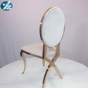 Cross Back Velvet Chair Chrome Legs Elegant White Wedding Banquet Chair