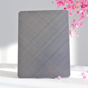 China HL 201 304 316 Brushed Stainless Steel Sheet Kitchen Utensils Custom on sale