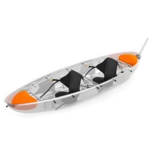 SGS Plastic Small Fishing Boats Unbreakable Polycarbonate Clear Lover Kayaks
