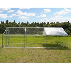 Outdoor Heavy Duty 6x3x2m Dog Run Chicken Coop