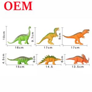 6PCS Dinosaur Figures Toys Jumbo Plastic Dinosaur set for Kids
