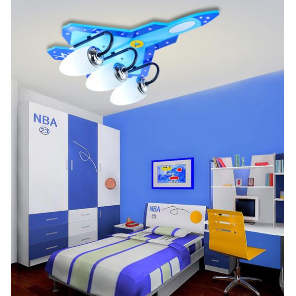 Airplane kids bedroom decor led lights for room indoor chandelier lighting(WH-MA-143)