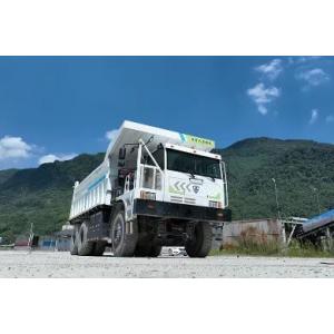 Electric Mining Truck with Long Drive Range Large Battery Capacity and Dual