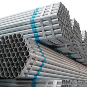 Q235 Galvanized Welded Steel Pipe 4 Inch Beveled Chamfer Ends