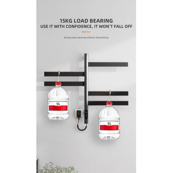 Surface Finishing Stainless Steel Electric Towel Warmer 500W for Bathroom Radiator