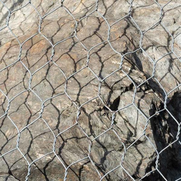 Hot Sale 10 X 12 Cm Gabion Basket / Hexagonal Gabion Wire Mesh Stone Cages Retaining Wall For Flood Control