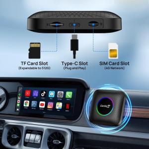 4+64gb Carplay Android Auto AI Box SDM660 Wireless Adapter Carplay Android Auto