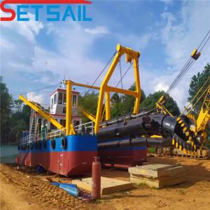 Quality 250mm Discharge Pipe Diameter 12 Inch Cutter Suction Sand Dredger with ISO Certification for sale