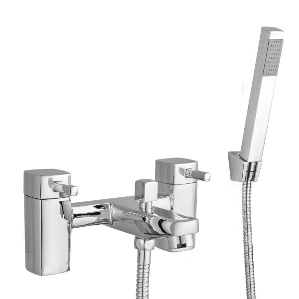 Buy Modern Contemporary Bath Shower Mixer Taps With Chrome Finish at wholesale prices