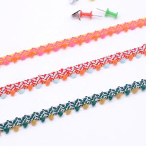 20KJ34 Azo Free 1.2cm Pom Pom Upholstery Trim