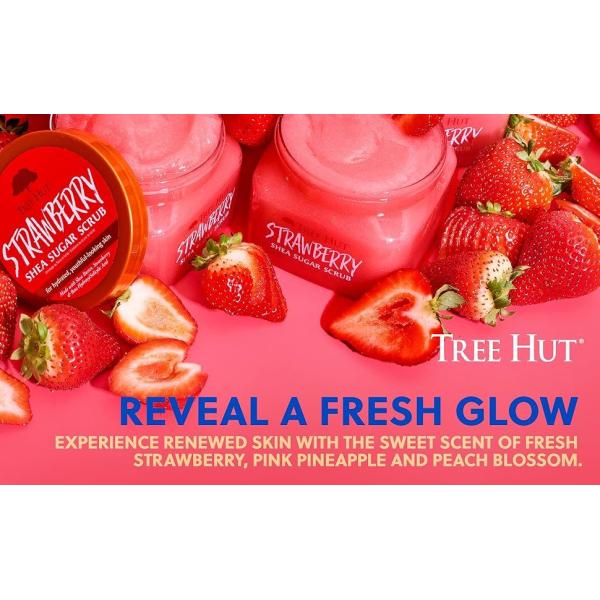 Tree Hut Strawberry Shea Sugar Scrub