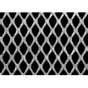 Heavy Stainless Steel Expanded Metal Mesh Strong Tensile Strength