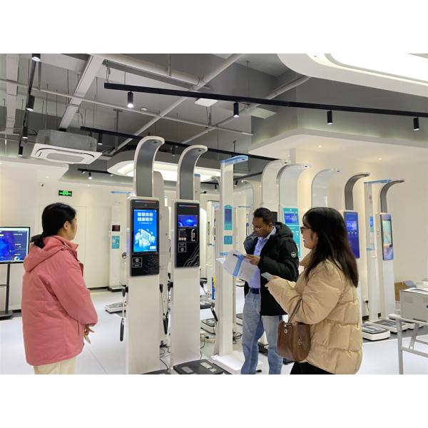 Professional 3d Body Scanner Fitness Composition Analyzer With Printer In Body Fat Analyzer