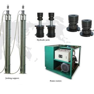 Remote Instruction After-sales Service Steel Hydraulic Jacks for Tank Lifting