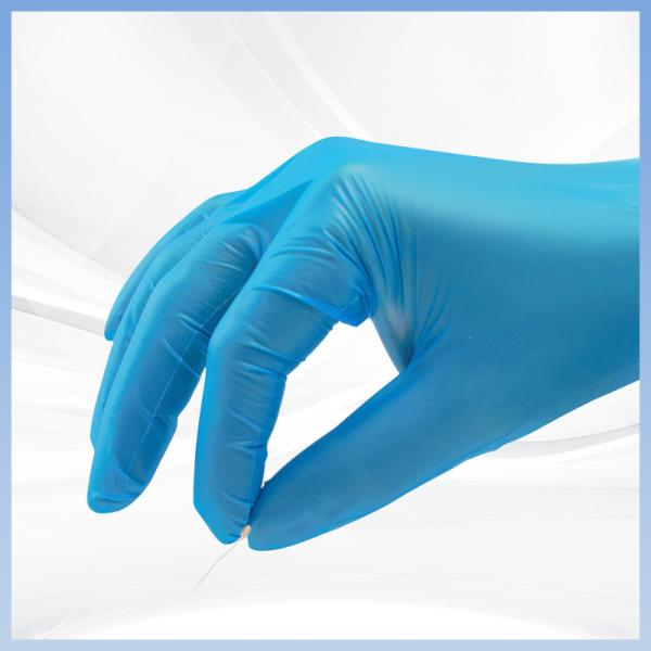 Buy Blue Disposable CPE Gloves Safe Hygienic Disposable Hairdressing Gloves at wholesale prices