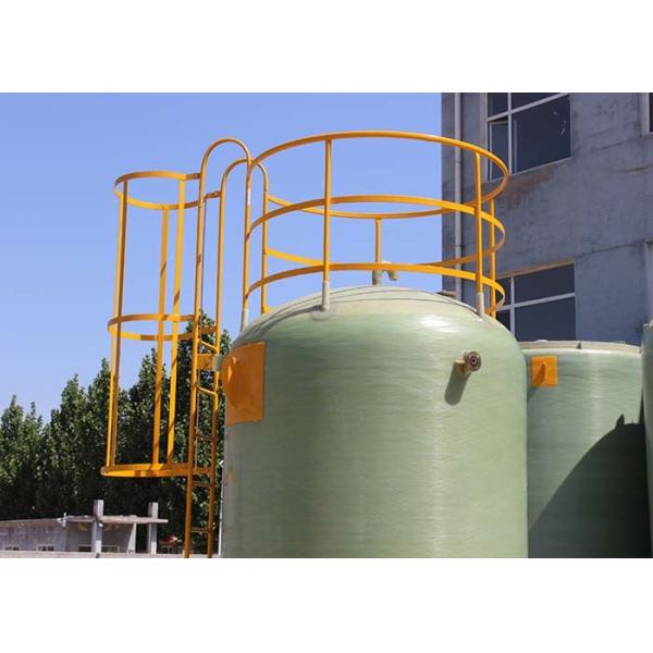 Filament Winding Softened Water FRP Horizontal Tank Food Brewing 1400*1860mm