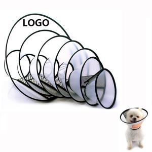 Transparent Elizabethan Circle Pets Products Logo Customized