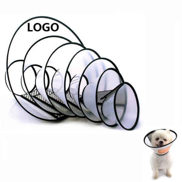Transparent Elizabethan Circle Pets Products Logo Customized