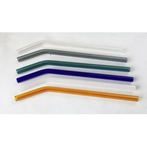 Glass Straw Pipe For Drinking Milk Juice Cocktail