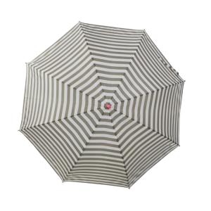 Windproof 23" Polyester 190T Straight Umbrella With Wooden Handle