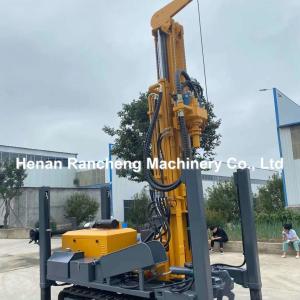 200m Borehole Drilling Machine/Borewell/Hydraulic Crawler Mounted Pneumatic