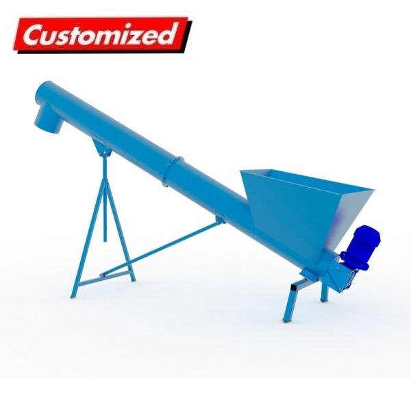 Buy Industrial Electric Screw Auger Conveyor for Sectional Material Handling Equipment at wholesale prices