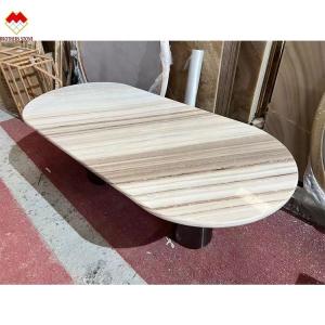 Palissandro Blue Marble Table Top Modern Dining Table with Draw and 180*90cm