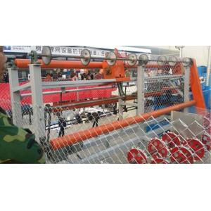 Durable Chain Link Fence Metal Mesh Making Machine With 2 Years Warranty