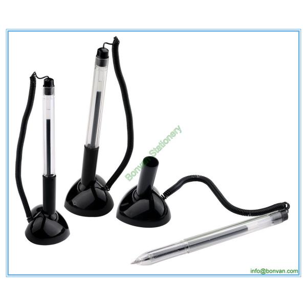 Buy desk pen, plastic desk counter pen, logo printed gift pen at wholesale prices