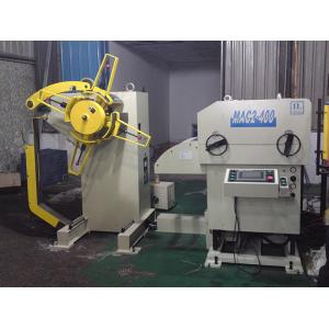 Metal Plate Straightening Machine , Zigzag NC Feeder Coil Handling Systems