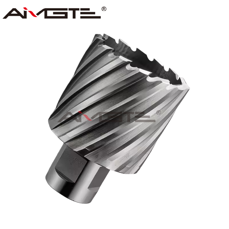 Quality 25mm Cutting Depth HSS Core Drill with Universal Shank for Metal Drilling High Speed Steel Material for sale