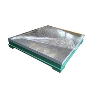 Square Cast Iron Surface Plate 1000x1000mm Large Surface Plate Calibration