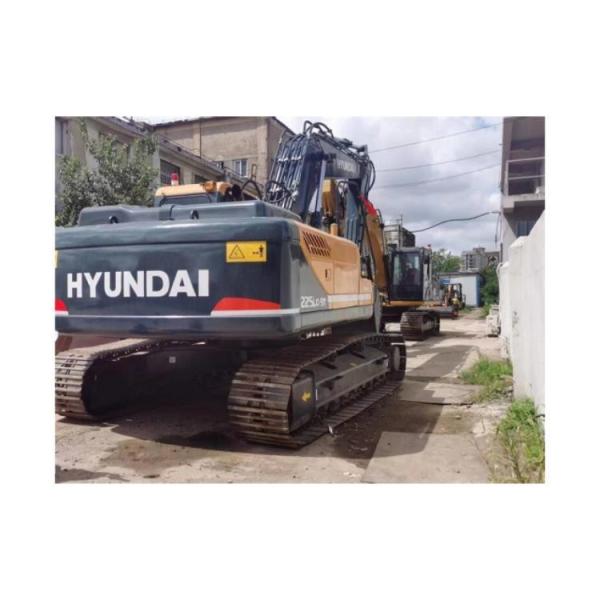 4.2 km/s Rate Speed Used Hyundai 225-9T Crawler Excavator in Shanghai Less Hours