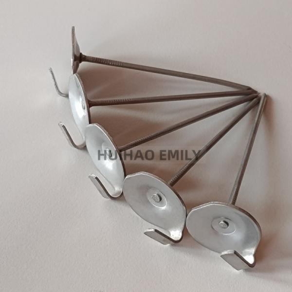 14Ga Stainless Steel 304 Lacing Anchors Insulation Pins For Removable Blanket