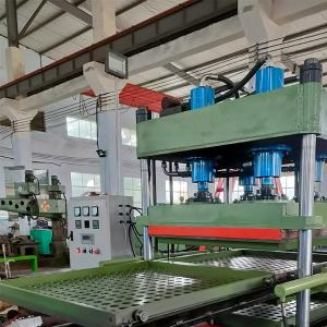 Powder Rubber Tile Making Machine Hydraulic Rubber Moulding Press