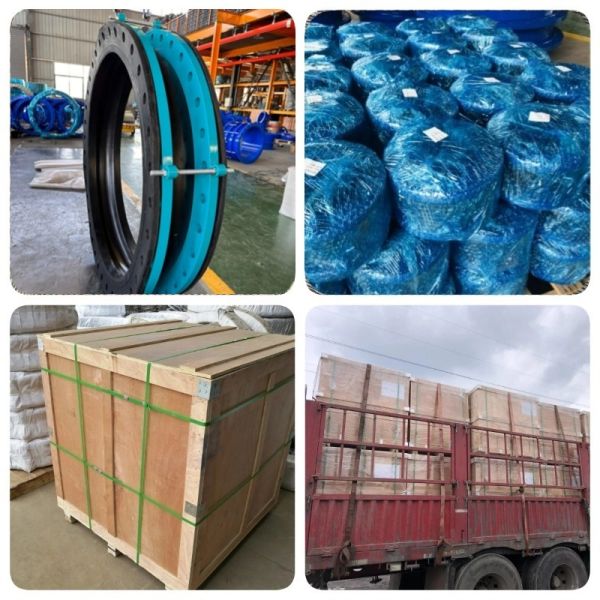 Fully Sealed Multi-dimensional Compensation Rubber Expansion Joint for High Temperature Piping