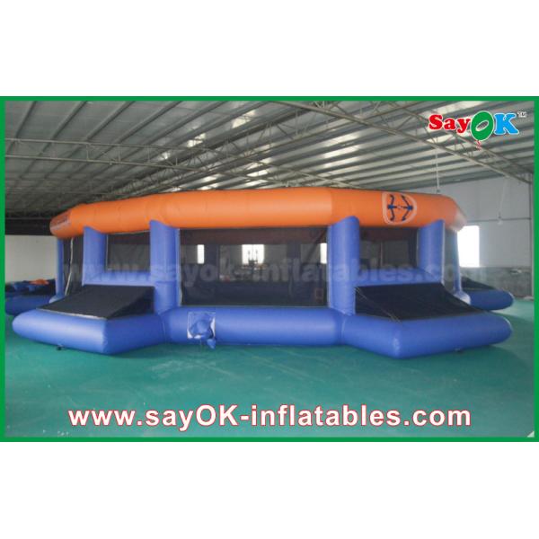 Inflatable Baseball Game 12m Giant Outdoor / Indoor Inflatable Football Field