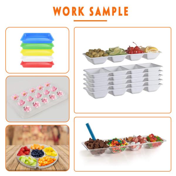 720mm Degradable Material Lid Making Machine 3 Stations Thermo Forming Equipment