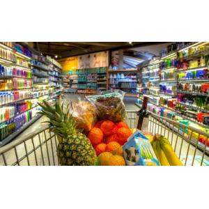 Supermarket Display Racks Metallic Material And Light Duty Style