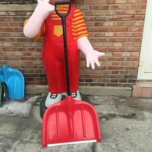 New Design FRP Snow Shovel With Steel Tube