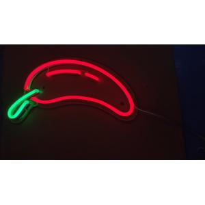 Pepper Chili Cuttable Neon Signs Hang Wall Lighting AC100V Dimmable