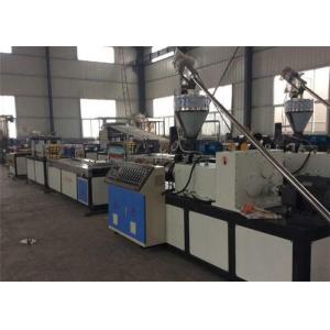 WPC Plastic Profile Extrusion Plastic Manufacturing Machines For Windows