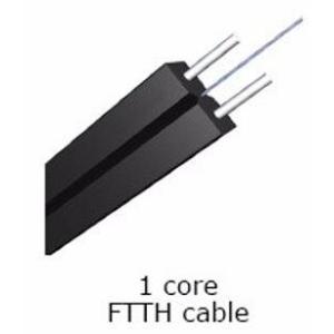 Indoor Outdoor 1 Core FTTH Drop Cable G657A1 G657A2 G652D