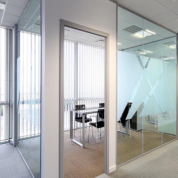 Buy Customized Size Tempered Glass Partition Wall with Modular Systems and 10 Years Warranty at wholesale prices