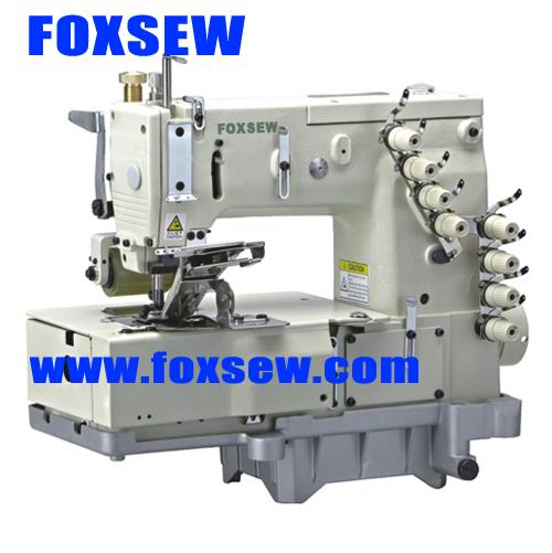 Buy 4-needle flat-bed double chain stitch sewing machine(for shirt fronting) FX1404PSF at wholesale prices