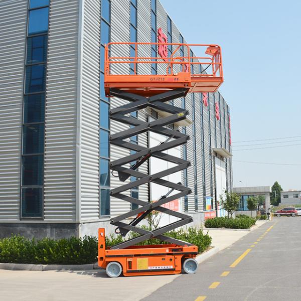 10m Battery Driven Self Propelled Electric Scissor Lift