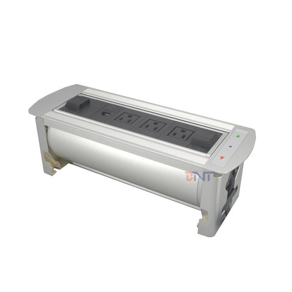 Electric rolling switch power connection office desk power outlet