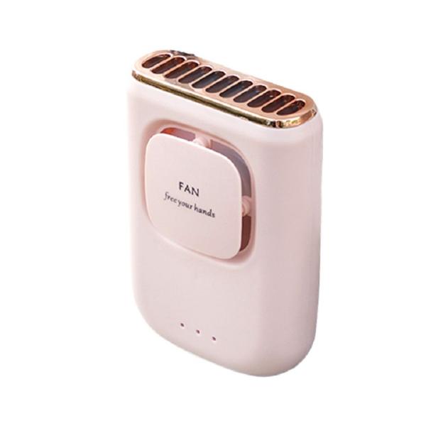 1200mAh Battery 5V Charging Voltage Type-C Charging 3 Modes Adjustable Portable Small Fan In Pink Or Blue